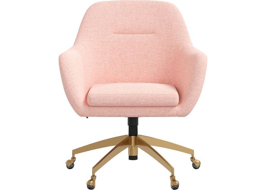 Bulwer Pink Desk Chair