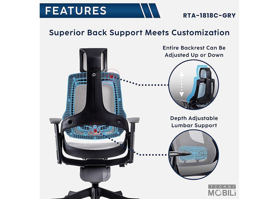 Ambona Gray Office Chair