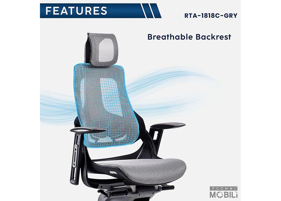 Ambona Gray Office Chair