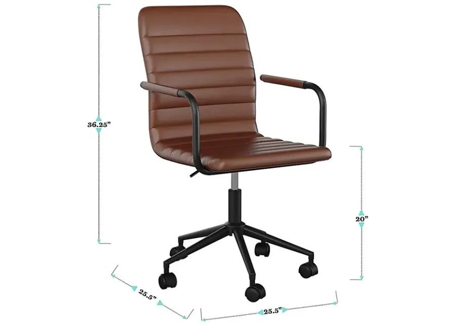 Jalowy Brown Office Chair