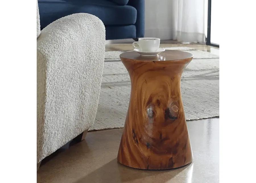 Chryse Natural Accent Table