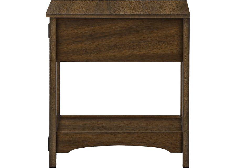 Yonview Walnut Accent Table