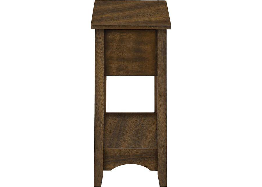 Yonview Walnut Accent Table