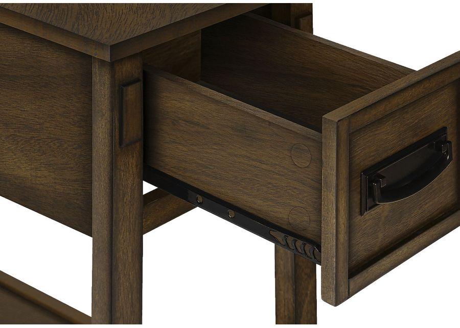 Yonview Walnut Accent Table