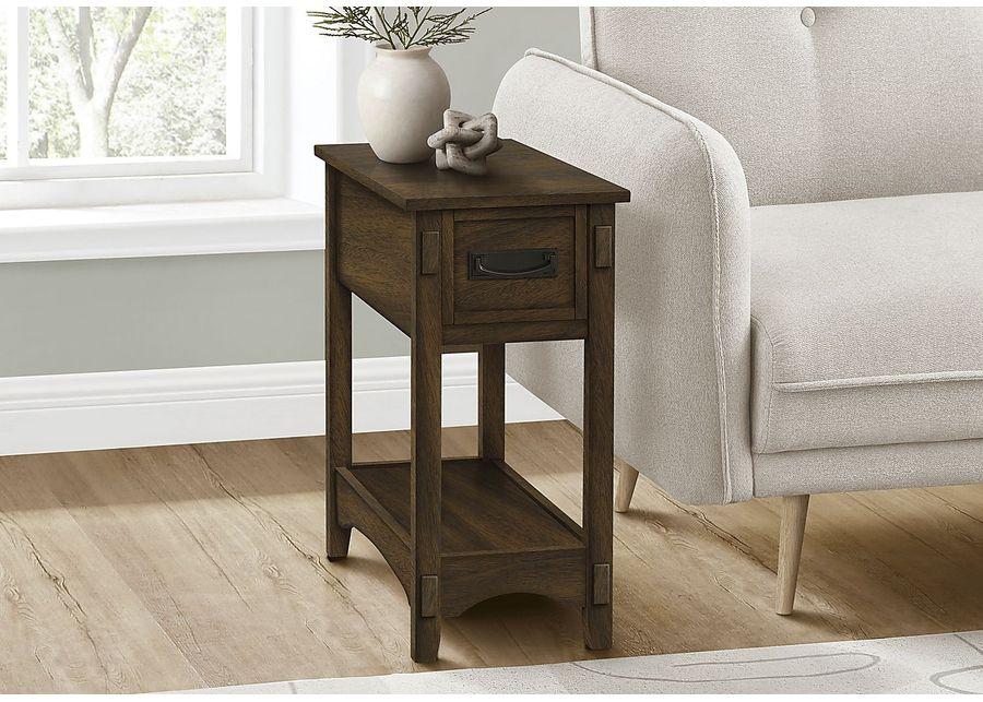 Yonview Walnut Accent Table