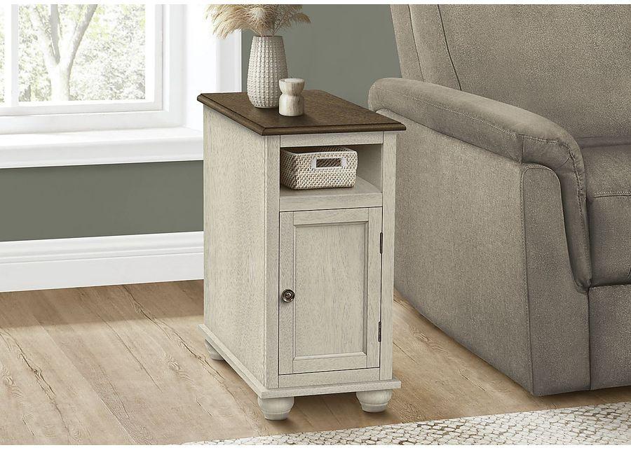 Whittondale White Accent Table