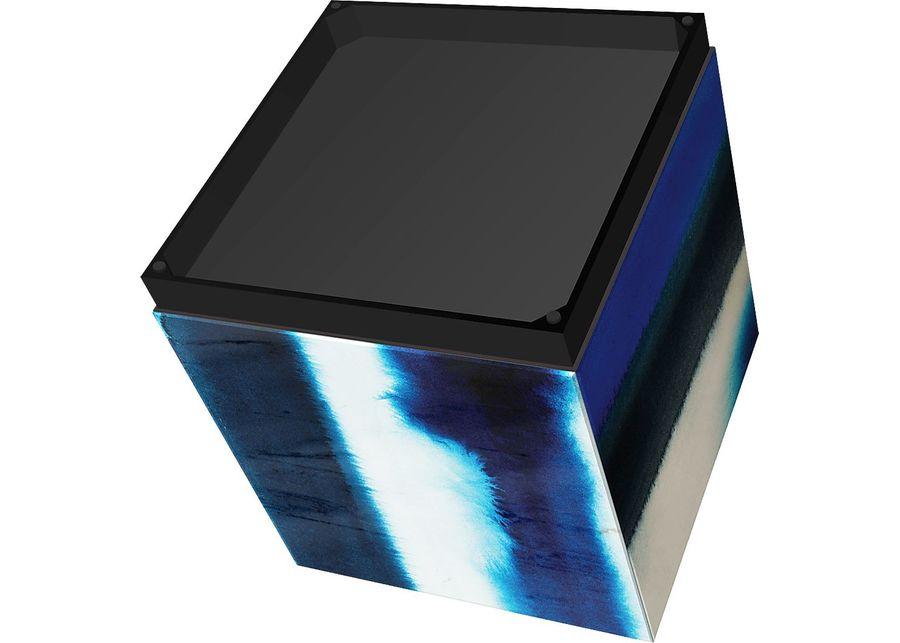 Chivira Blue Accent Table