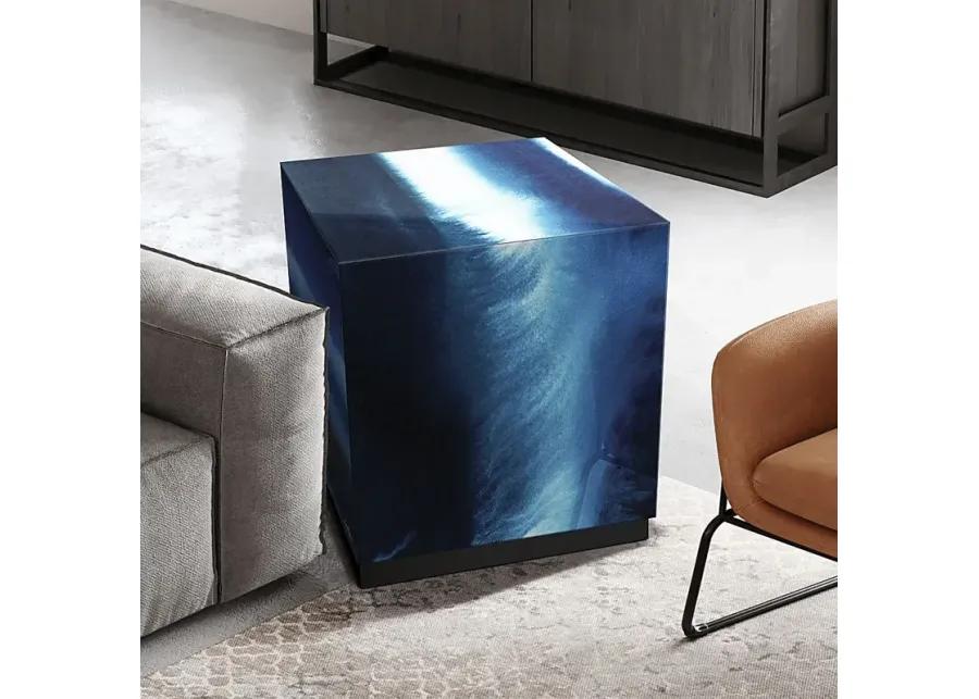 Chivira Blue Accent Table