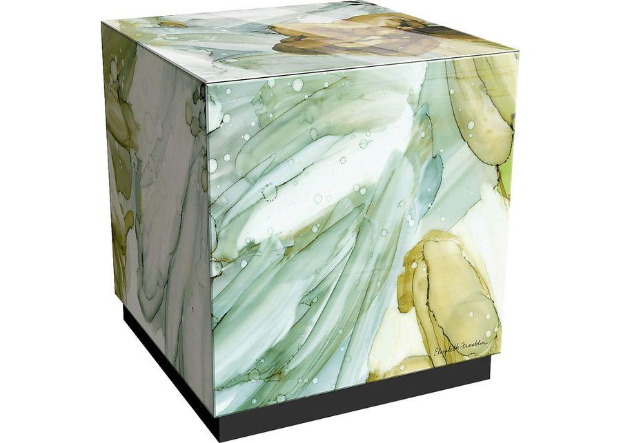 Lambrose Green Accent Table