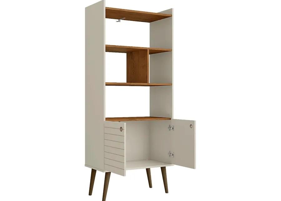 Corriedale Off-White Bookcase