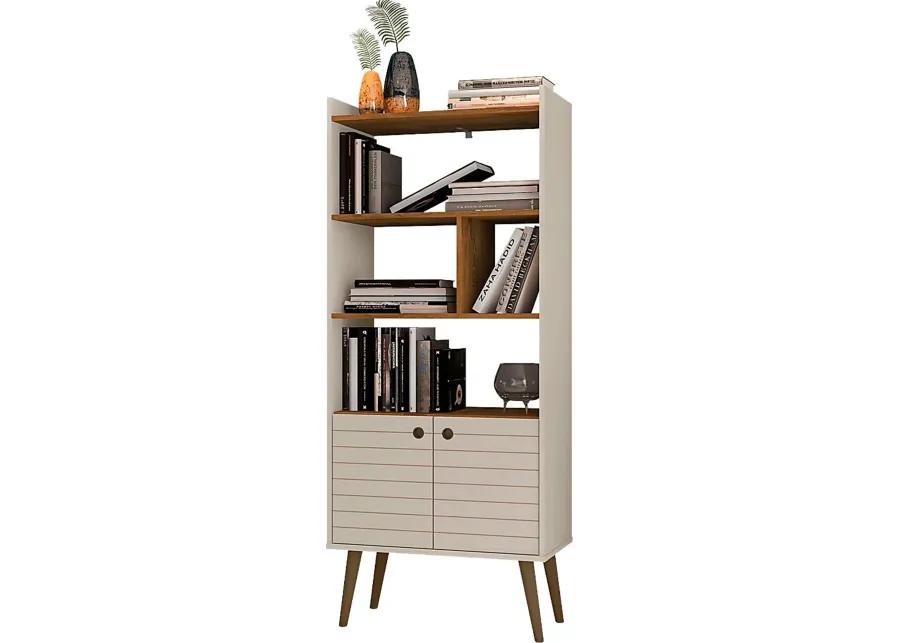 Corriedale Off-White Bookcase