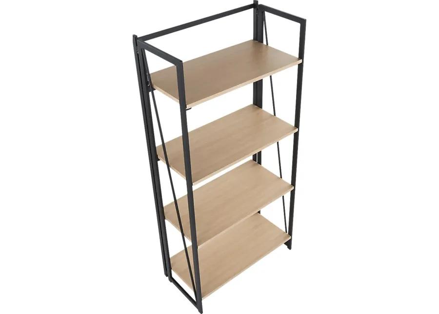 Zenobia Black Bookcase