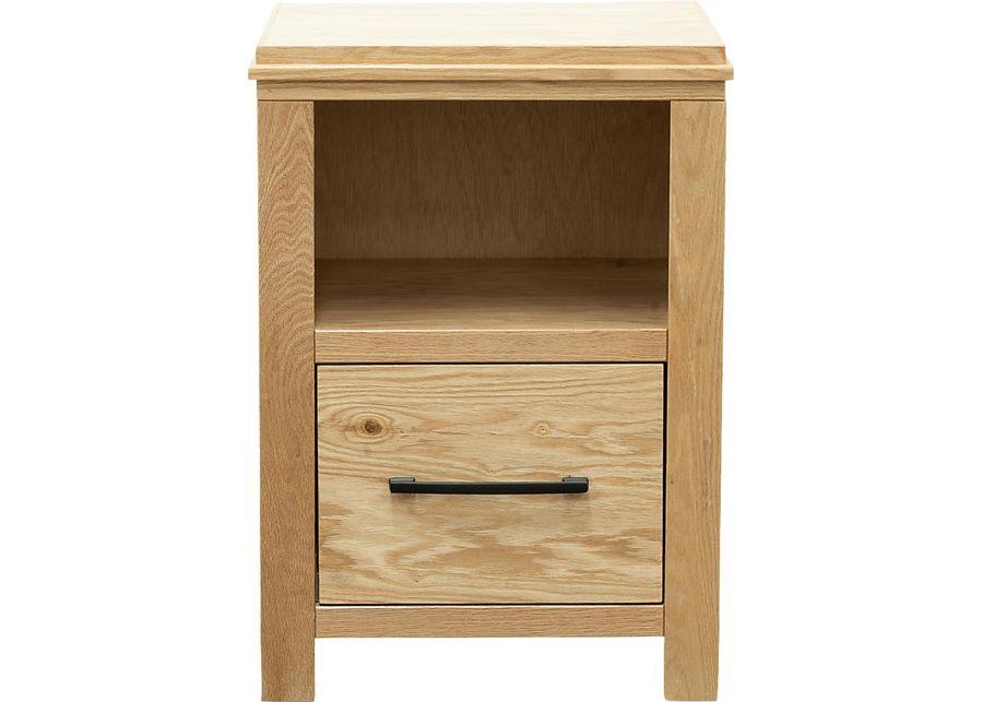 Mascen Natural File Cabinet