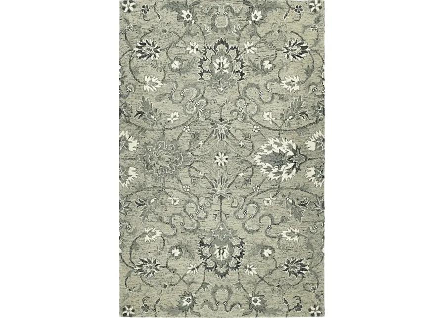 Rakash Gray 5' x 7'9 Rug