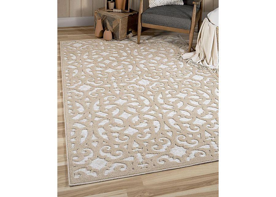 Cexu Beige 5'2 x 7'6 Rug