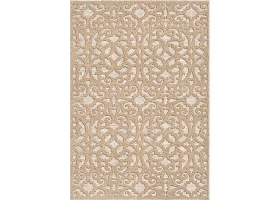 Cexu Beige 5'2 x 7'6 Rug