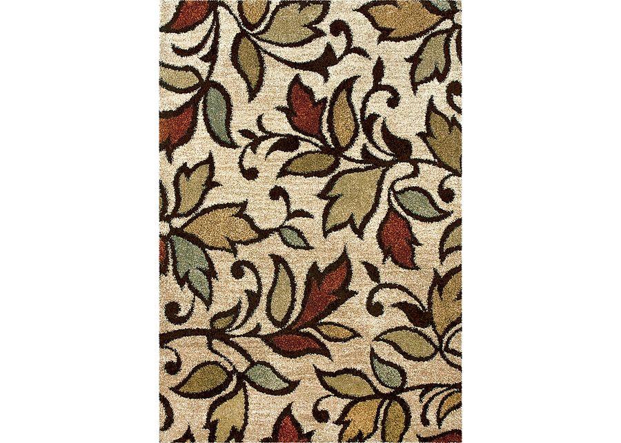 Raud Beige 5'3 x 7'6 Rug