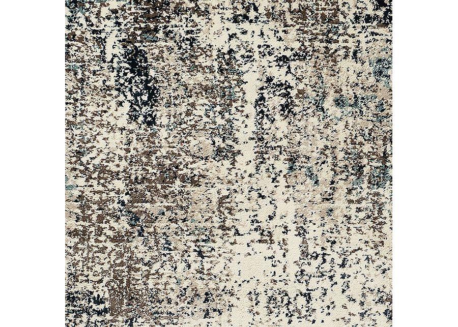 Sorni Blue 5'1 x 7'6 Rug