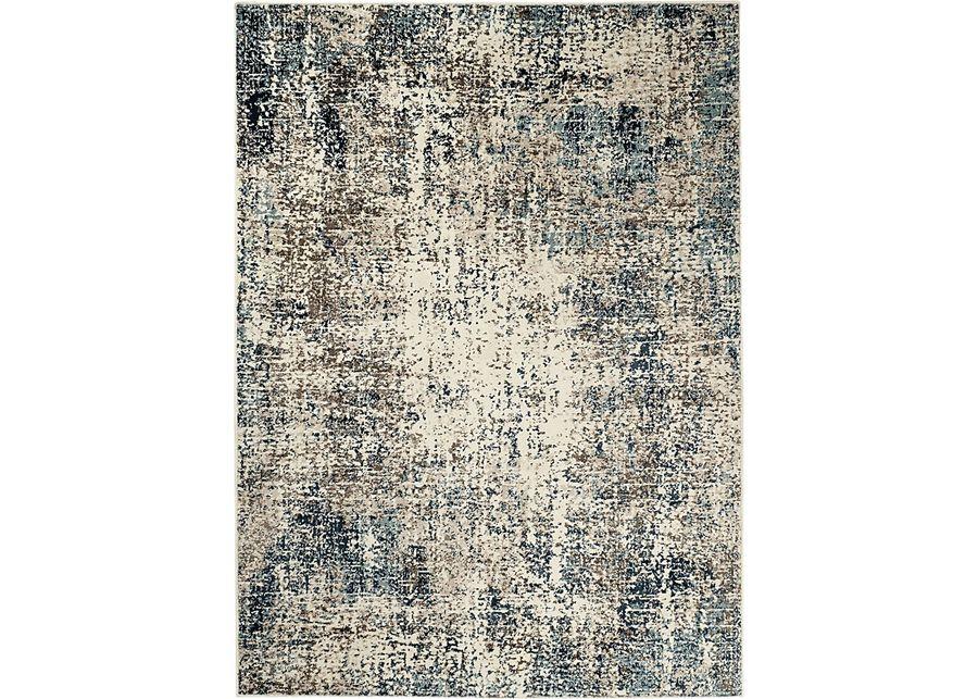 Sorni Blue 5'1 x 7'6 Rug