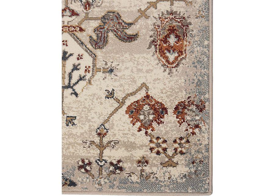 Varena Beige 5'1 x 7'6 Rug