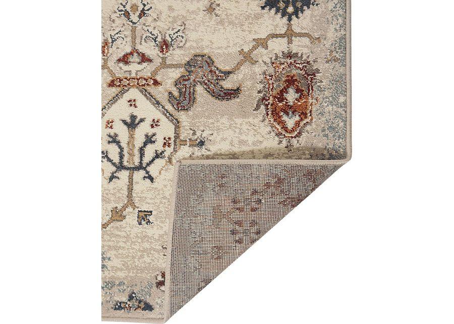 Varena Beige 5'1 x 7'6 Rug