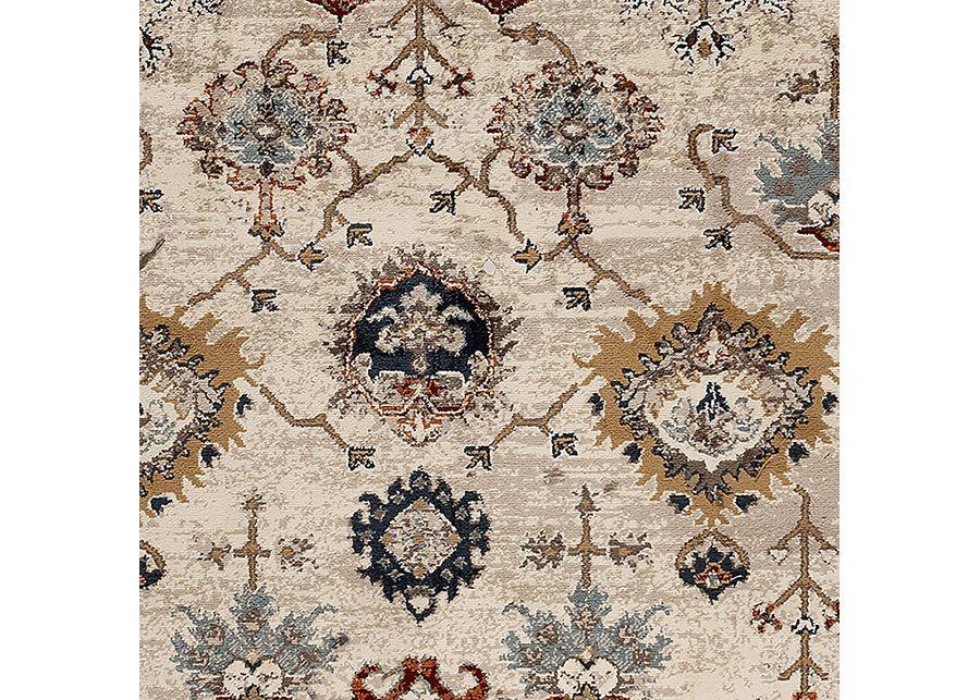 Varena Beige 5'1 x 7'6 Rug