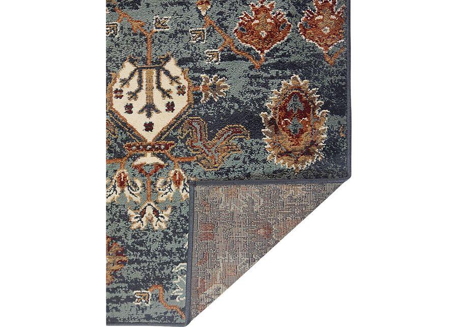 Varena Blue 5'1 x 7'6 Rug