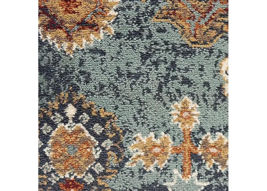 Varena Blue 5'1 x 7'6 Rug