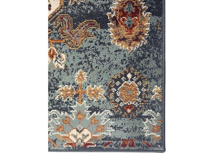 Varena Blue 5'1 x 7'6 Rug