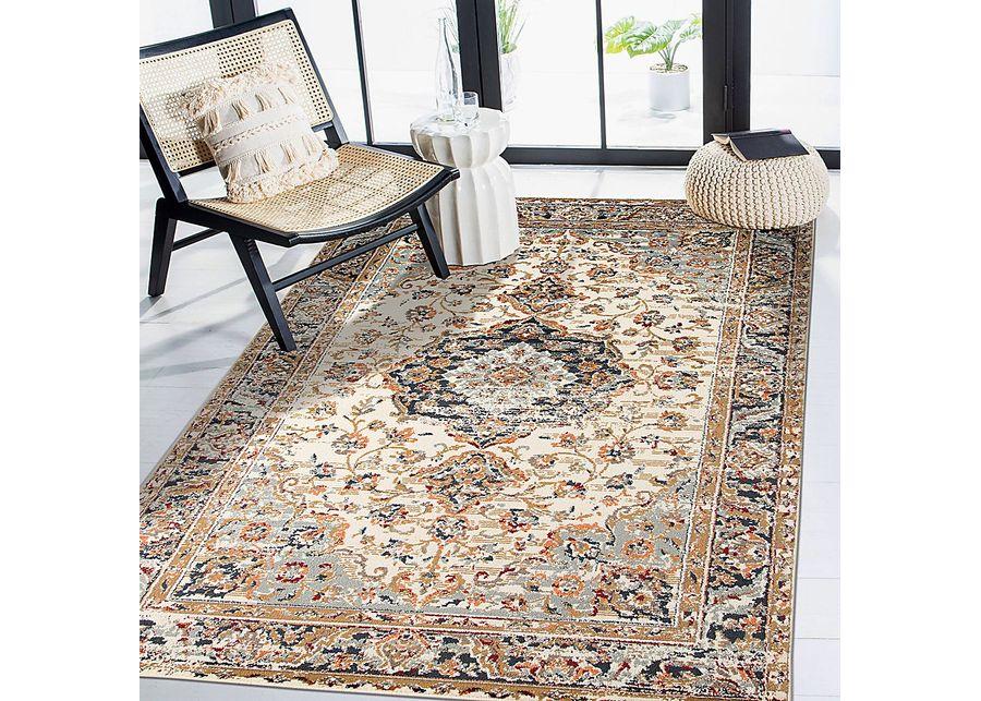 Crealla Ivory 5'1 x 7'6 Rug