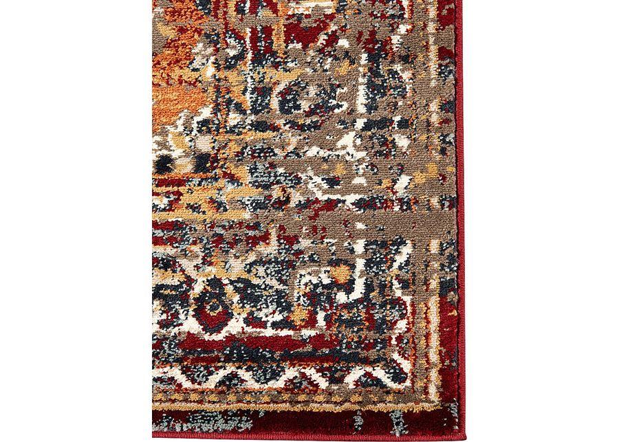 Coimo Red 5'1 x 7'6 Rug