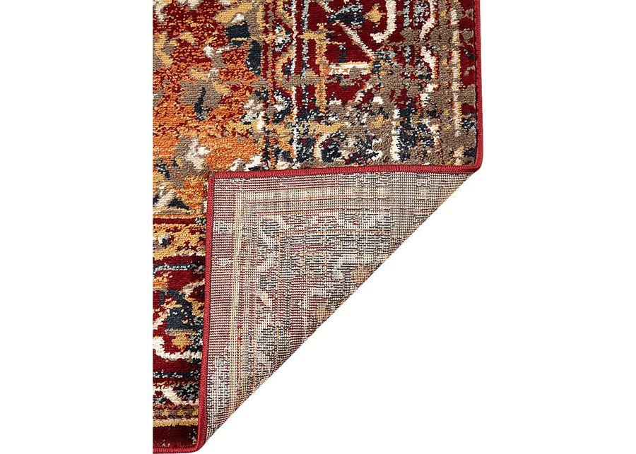 Coimo Red 5'1 x 7'6 Rug