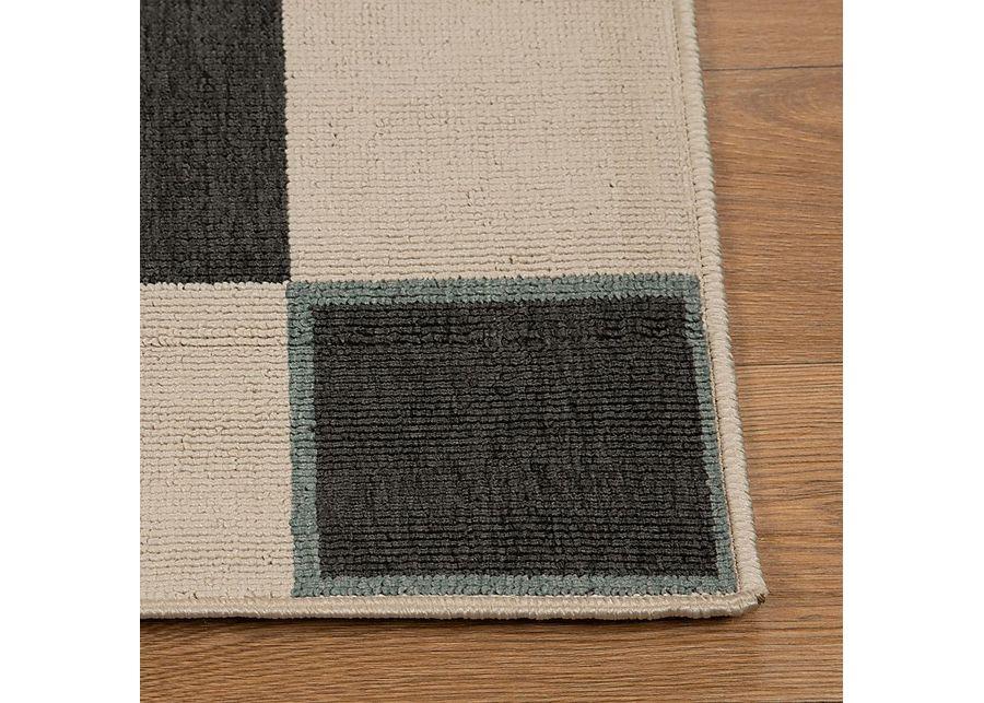 Evette Rios Peachco Beige 5' x 7' Indoor/Outdoor Rug