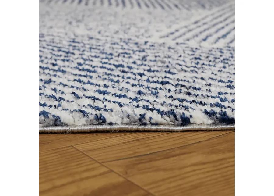 Faippen Ivory/Blue 5'3 x 7' Rug