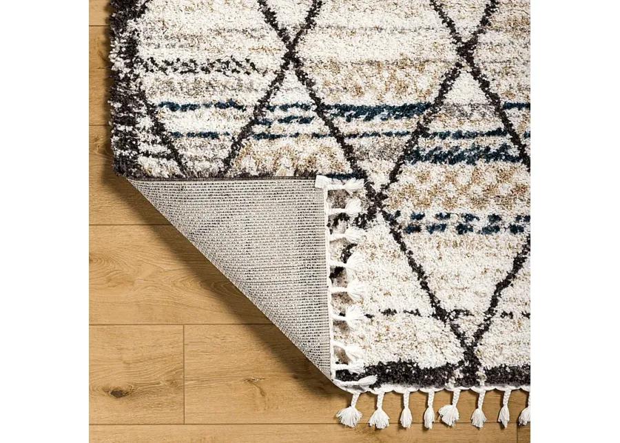 Wilrial Ivory 5'3 x 7' Area Rug