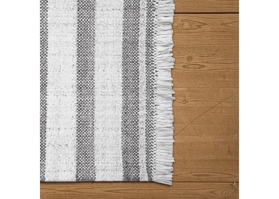 Kebba Gray 5' x 7'9 Indoor/Outdoor Rug