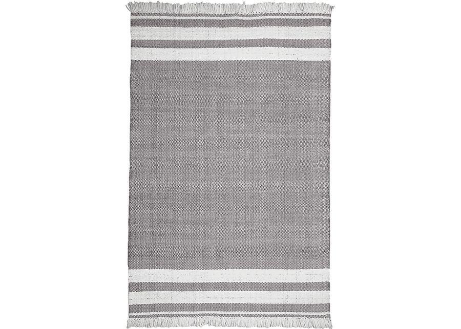 Kebba Gray 5' x 7'9 Indoor/Outdoor Rug