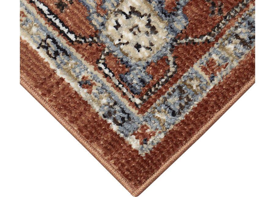 Paeris Rust 5'3 x 7'6 Rug