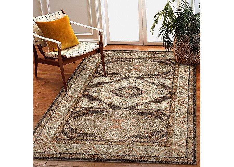 Devdan Terracotta 5'3 x 7'6 Rug