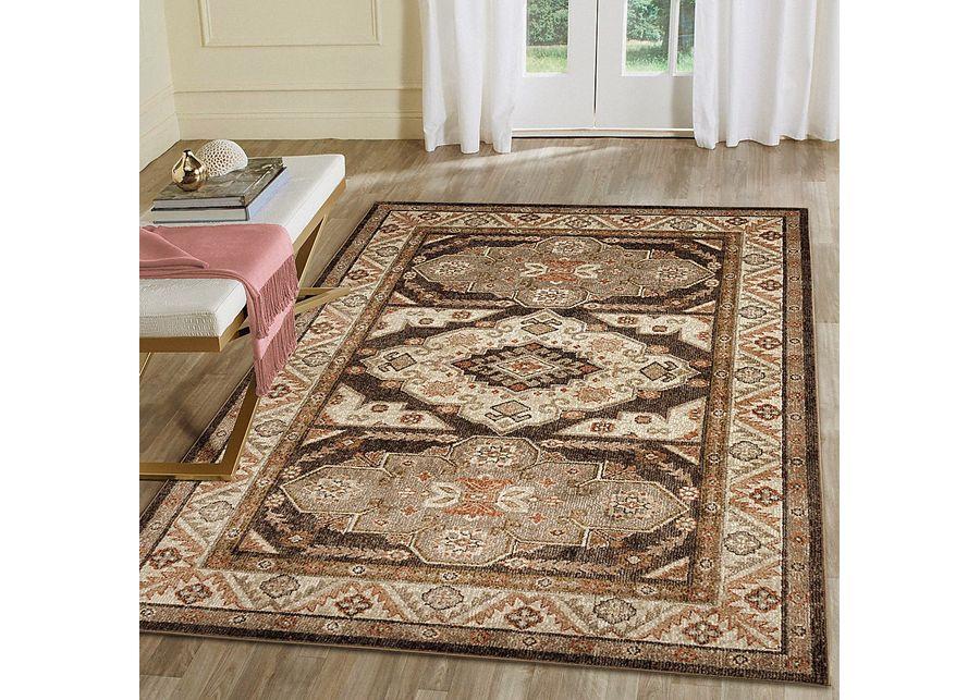 Devdan Terracotta 5'3 x 7'6 Rug