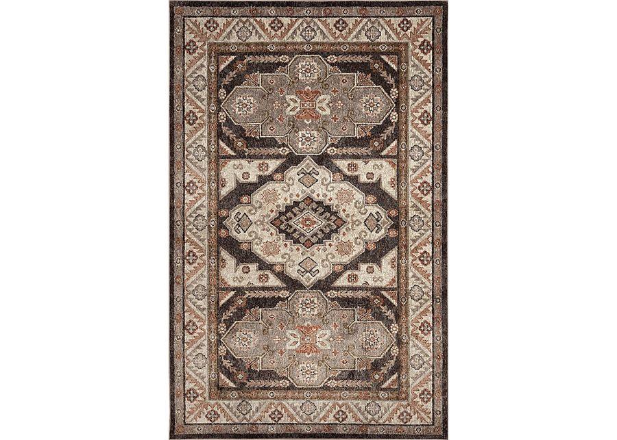 Devdan Terracotta 5'3 x 7'6 Rug