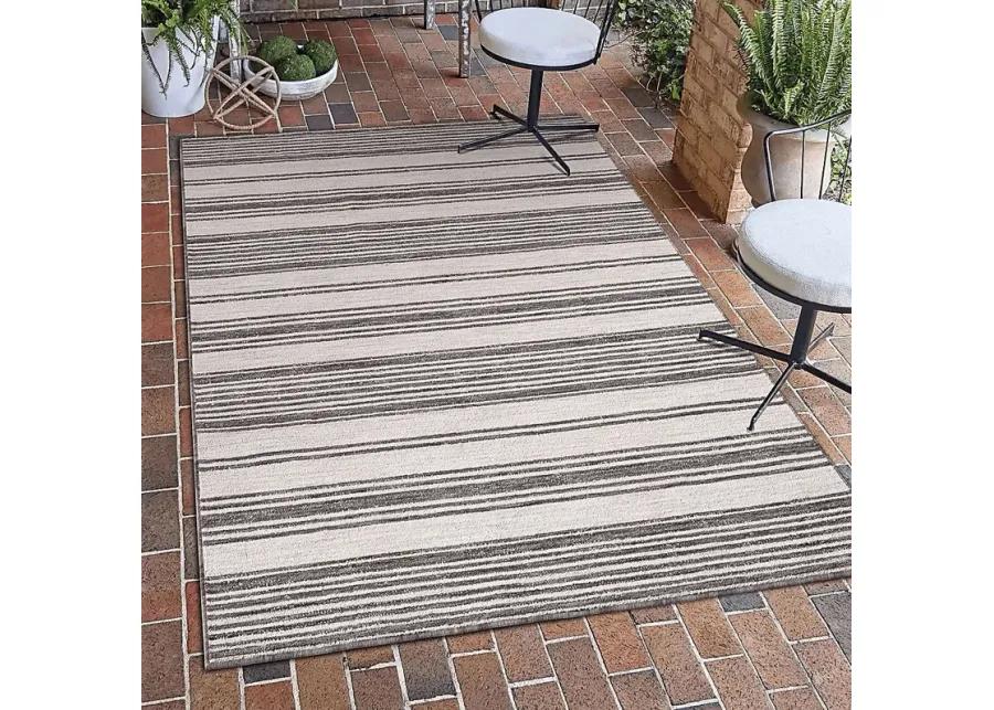 Caradley Ivory 5' x 7' Indoor/Outdoor Rug