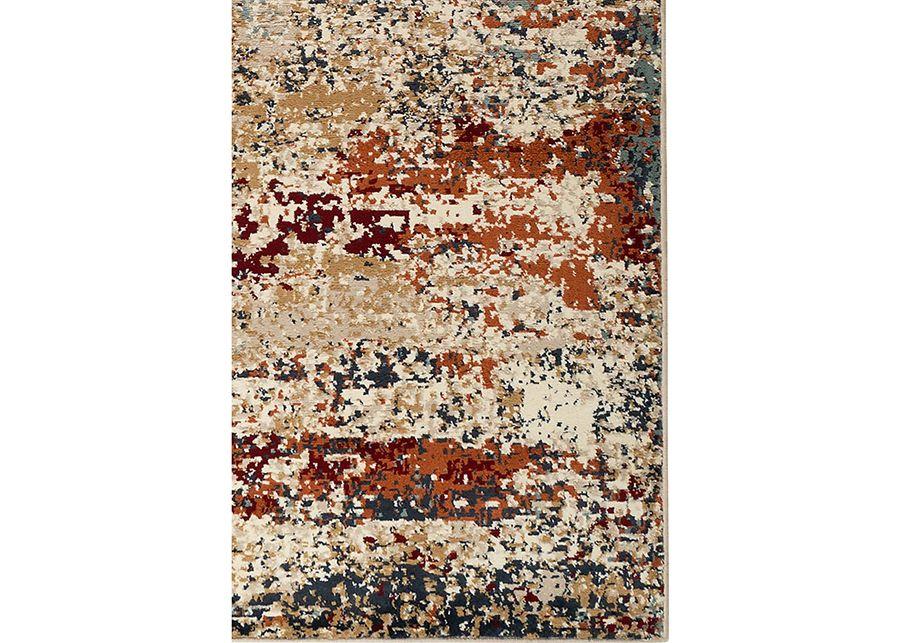 Cadino Orange 7'9 x 9'9 Rug