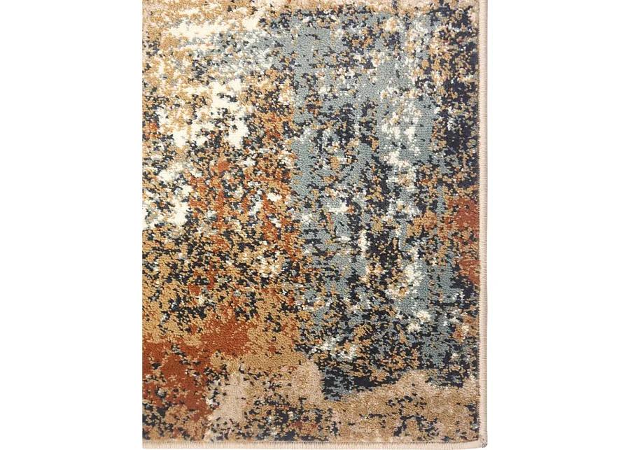 Aguai Orange 7'9 x 9'9 Rug