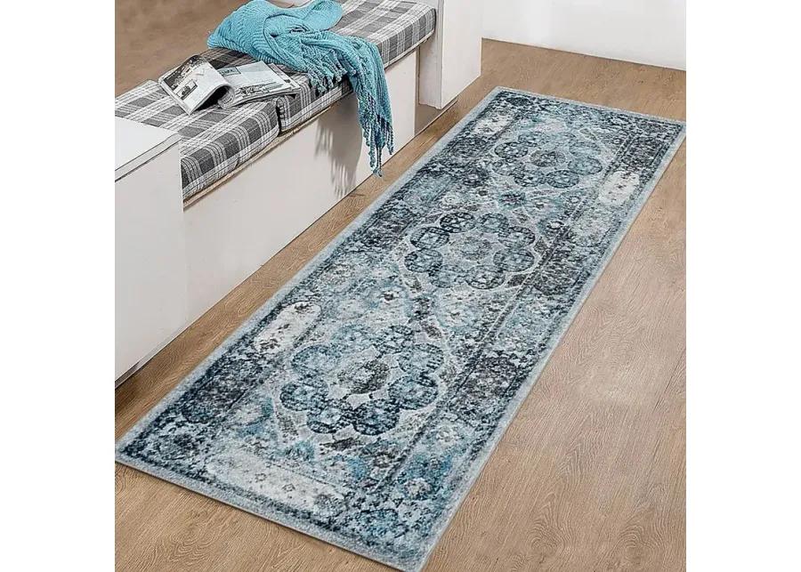 Hudtane Navy 7'9 x 9'9 Rug