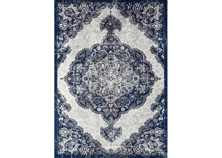 Hudtane Navy 7'9 x 9'9 Rug