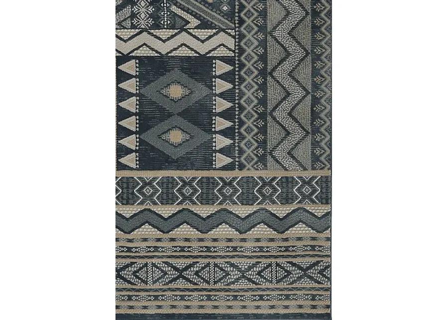 Garreth Navy 7'9 x 9'10 Rug