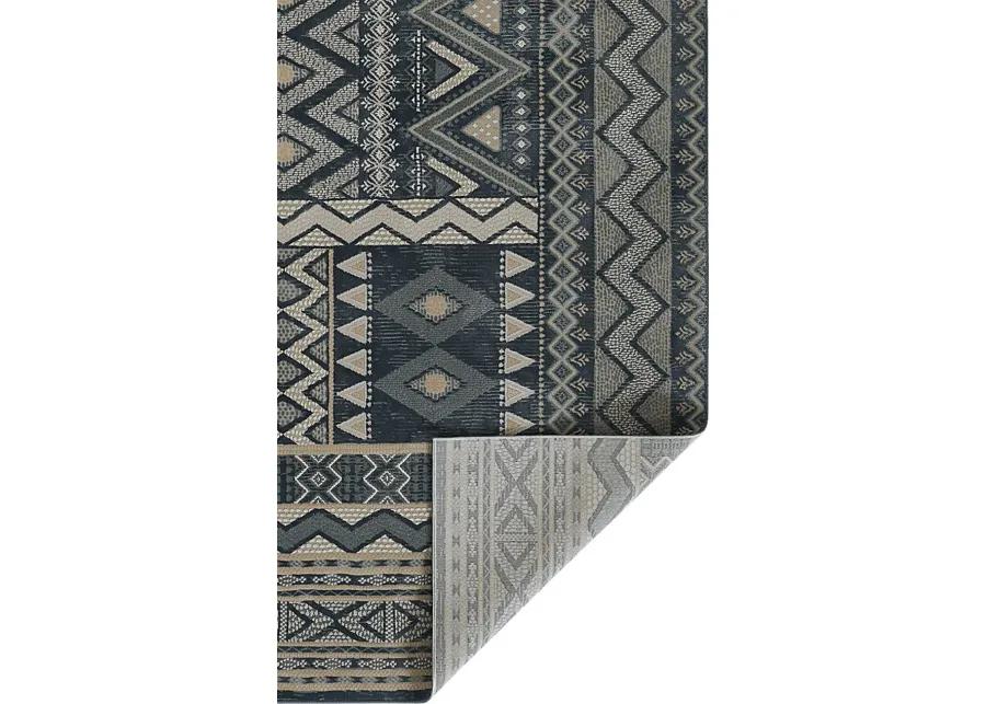 Garreth Navy 7'9 x 9'10 Rug