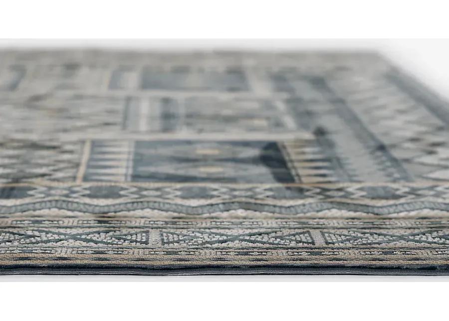 Garreth Navy 7'9 x 9'10 Rug