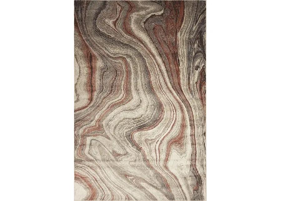 Jandar Red 6'6 x 9'4 Rug